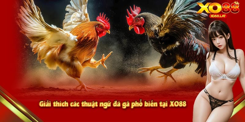 Giải thích các thuật ngữ đá gà phổ biến tại XO88